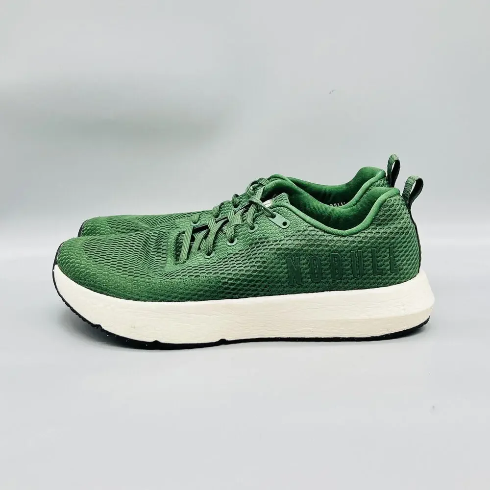 NOBULL Shoes Mens 13 Green Drive Mesh Road Running Athletic Sneakers Comfort
